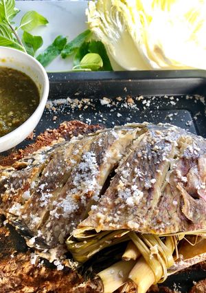 รูปของ ปลานิลอบเกลือ 🐟🧂