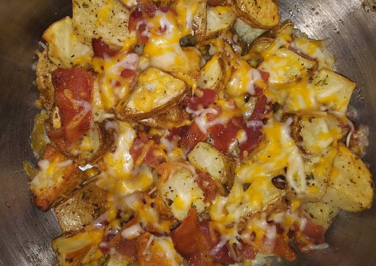Steps to Prepare Any-night-of-the-week Loaded Potato Bites