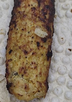 عکسی از دستور کباب کوبیده مرغ