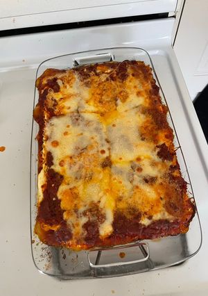 A picture of Lasagna.
