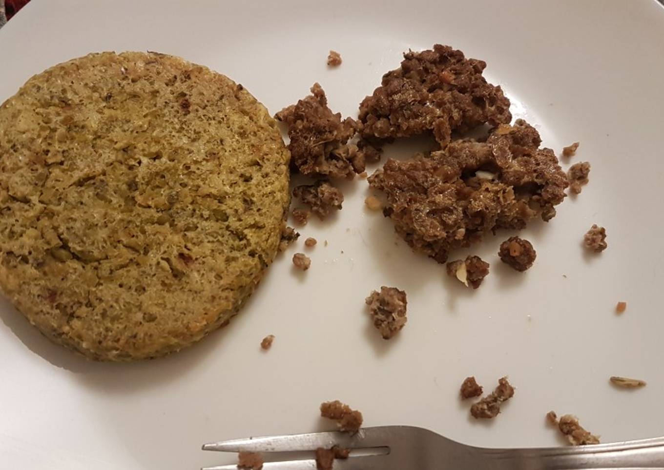 Hamburguesas de soja texturizada y de arvejas
