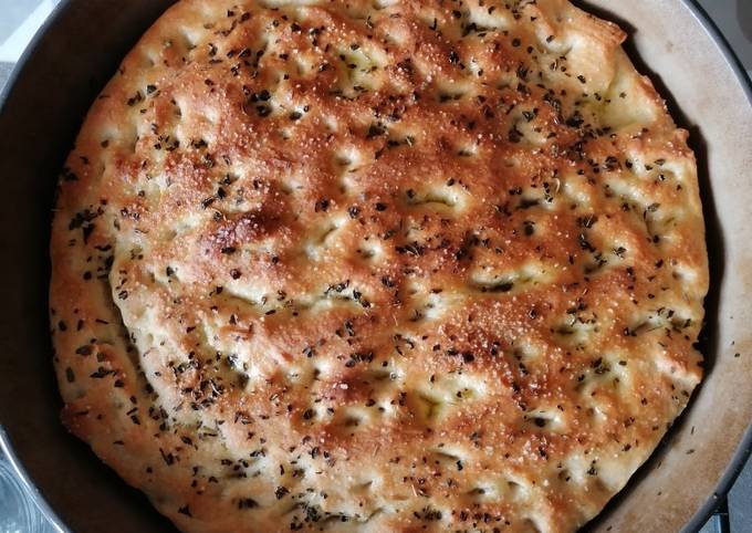 Basilikum Focaccia