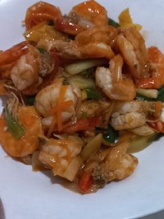 Foto resep Udang asam manis
