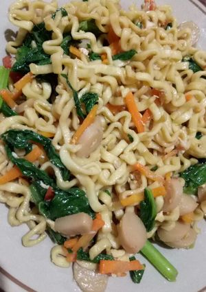 Foto resep Mie goreng pipih