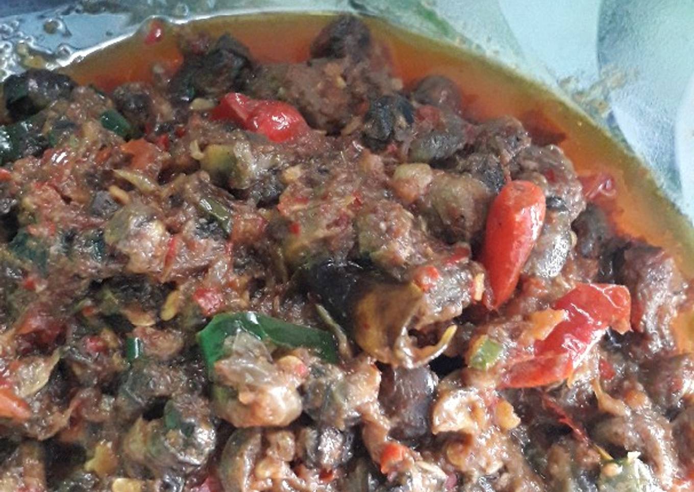 Oseng Tutut Pedas