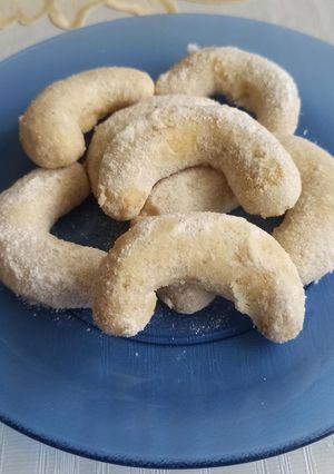 Omlós diós kifli recept fotója