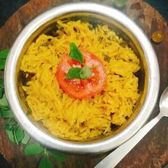 A picture of Methi ka pulao.