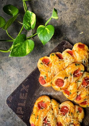 Foto resep Sausage Bread ekonomis ala Bakery