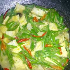 A picture of Sayur buncis sederhana.