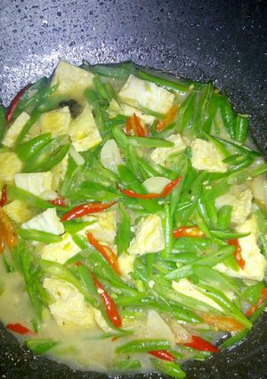 Foto resep Sayur buncis sederhana