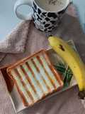 Roti Sandwich Pisang-Keju-Coklat Kilat
