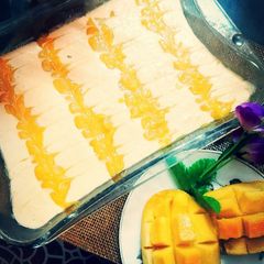 A picture of Mango Yogurt Delight.
