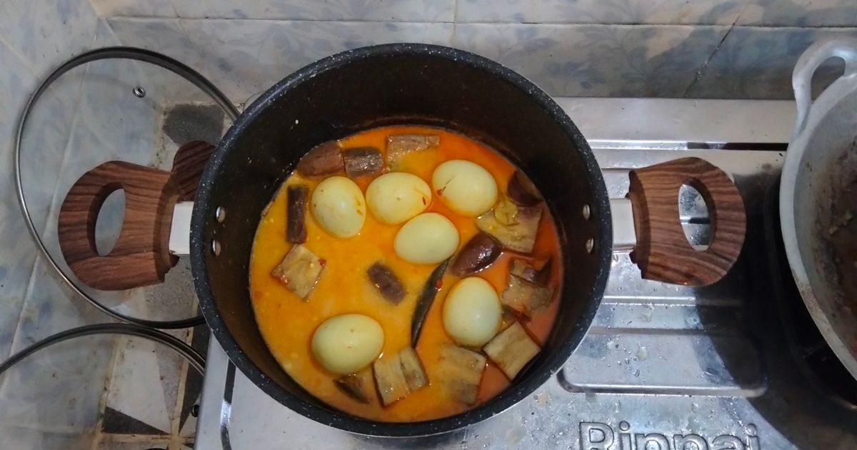 Lodeh telur dan terong