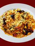 Gongura keerai chutney satham Rice with Gongura keerai Chutney)