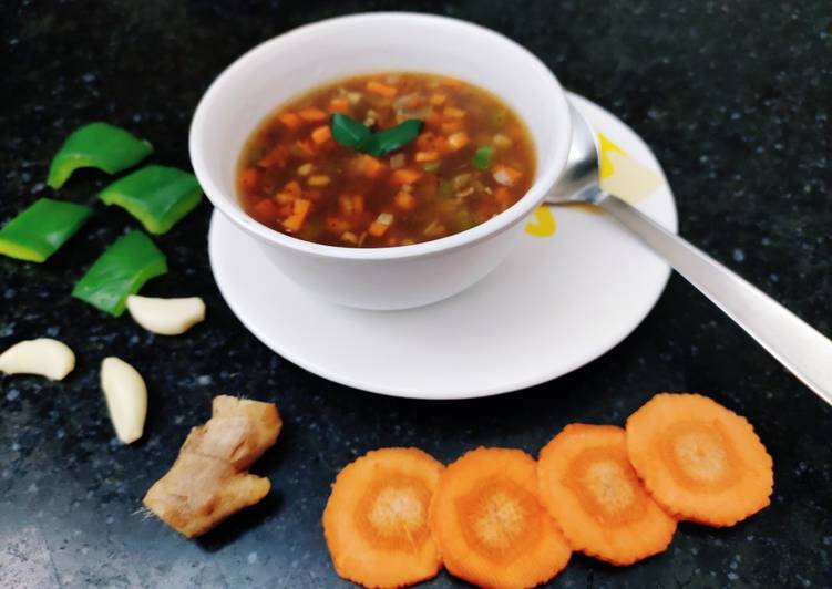 Recipe of Homemade Hot &amp; sour soup