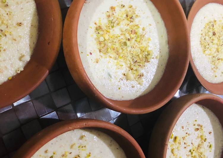 Recipe of Homemade Rabri kheer🌙