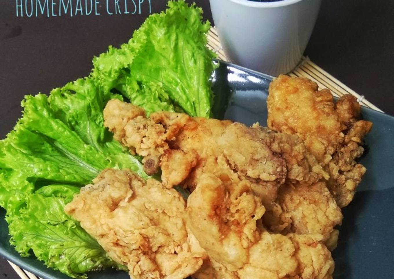 Ayam marinasi Garam Masala Goreng Tepung Bumbu Homemade Crispy