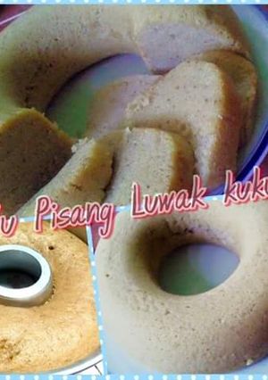 Foto resep Bolu Pisang Luwak Kukus