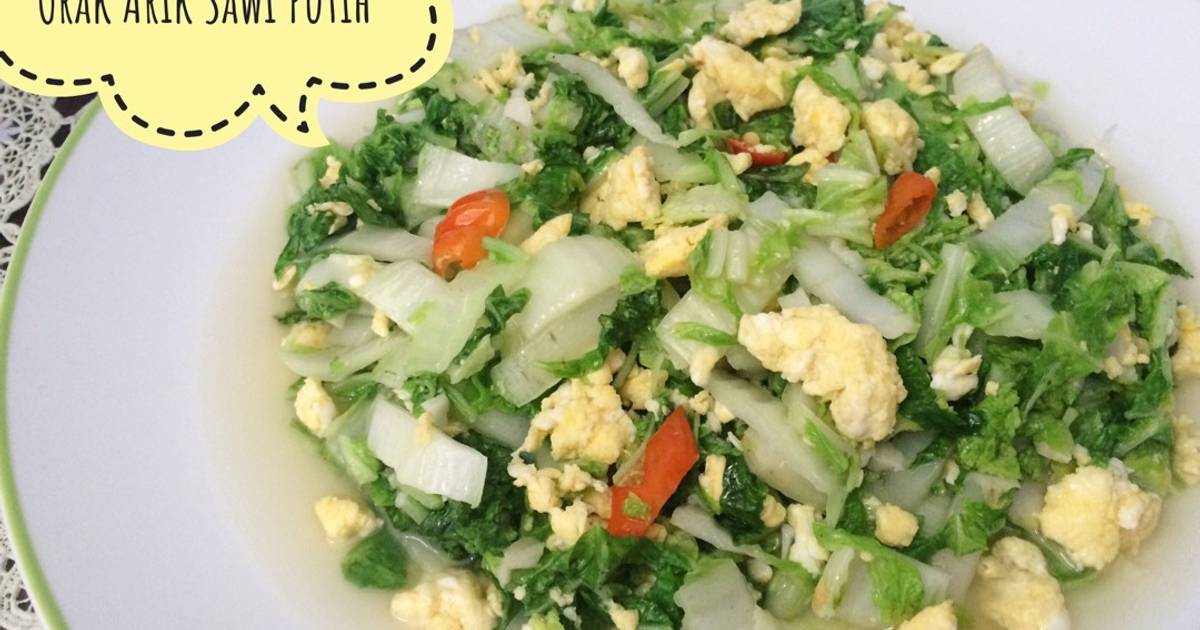 Resep Orak Arik Sawi Putih Oleh Dini Rahmawati Cookpad