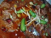 A picture of spicy beef stew