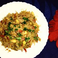 A picture of Vermicelli Bhel.