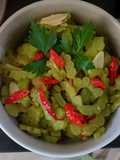 Tumis Pare Saus Tiram