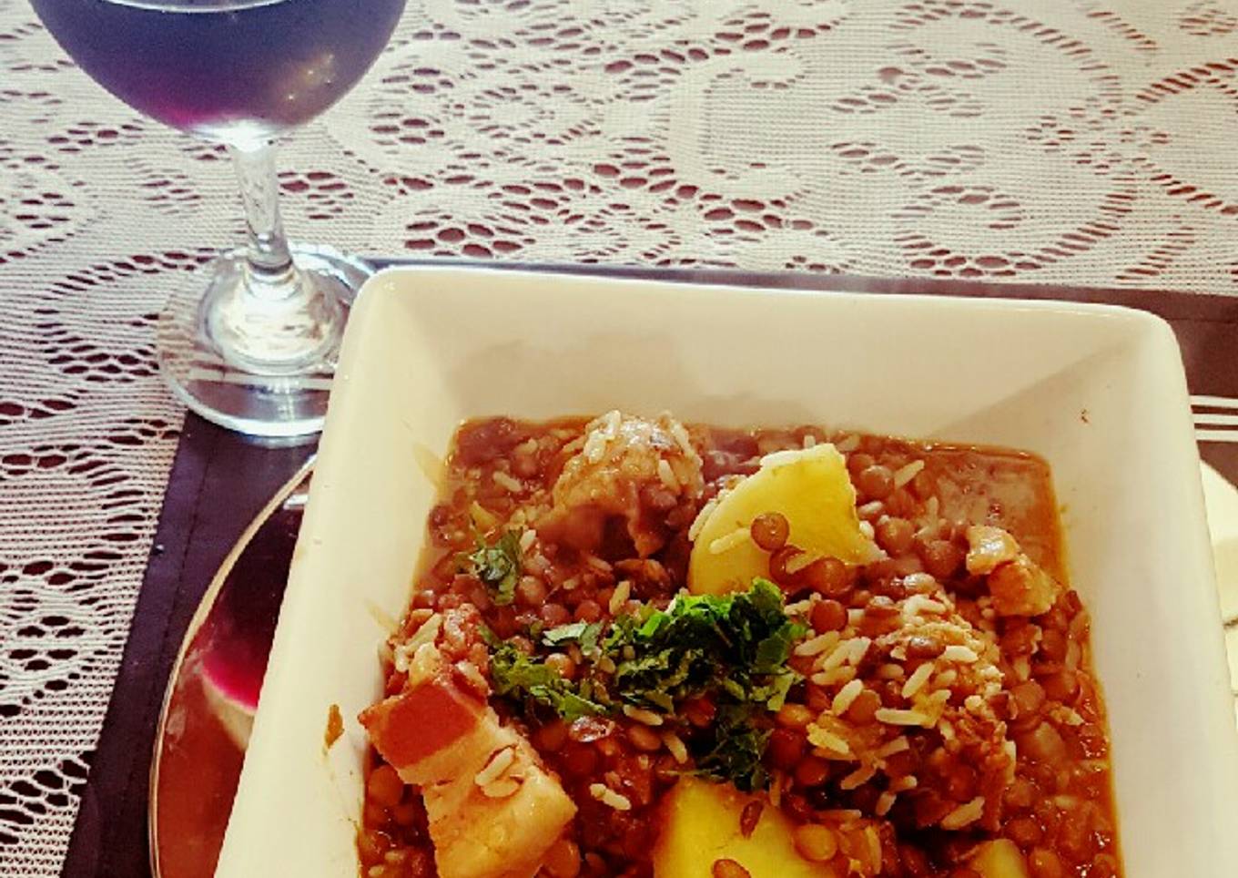 Lentejas a la Española
