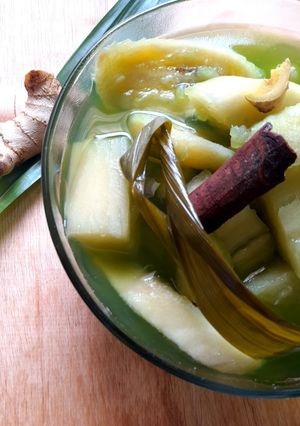 Foto resep Singkong pandan