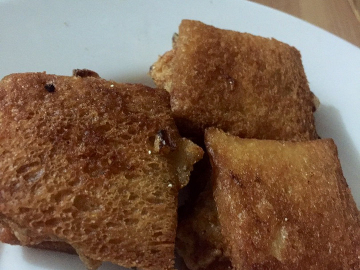Resep: Menbosha simple (roti goreng korea) Istimewa