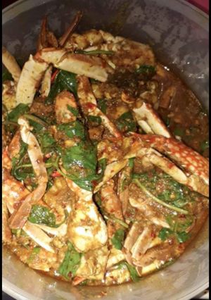 รูปของ ปูม้าผัดพริกแกงใต้ อร่อย