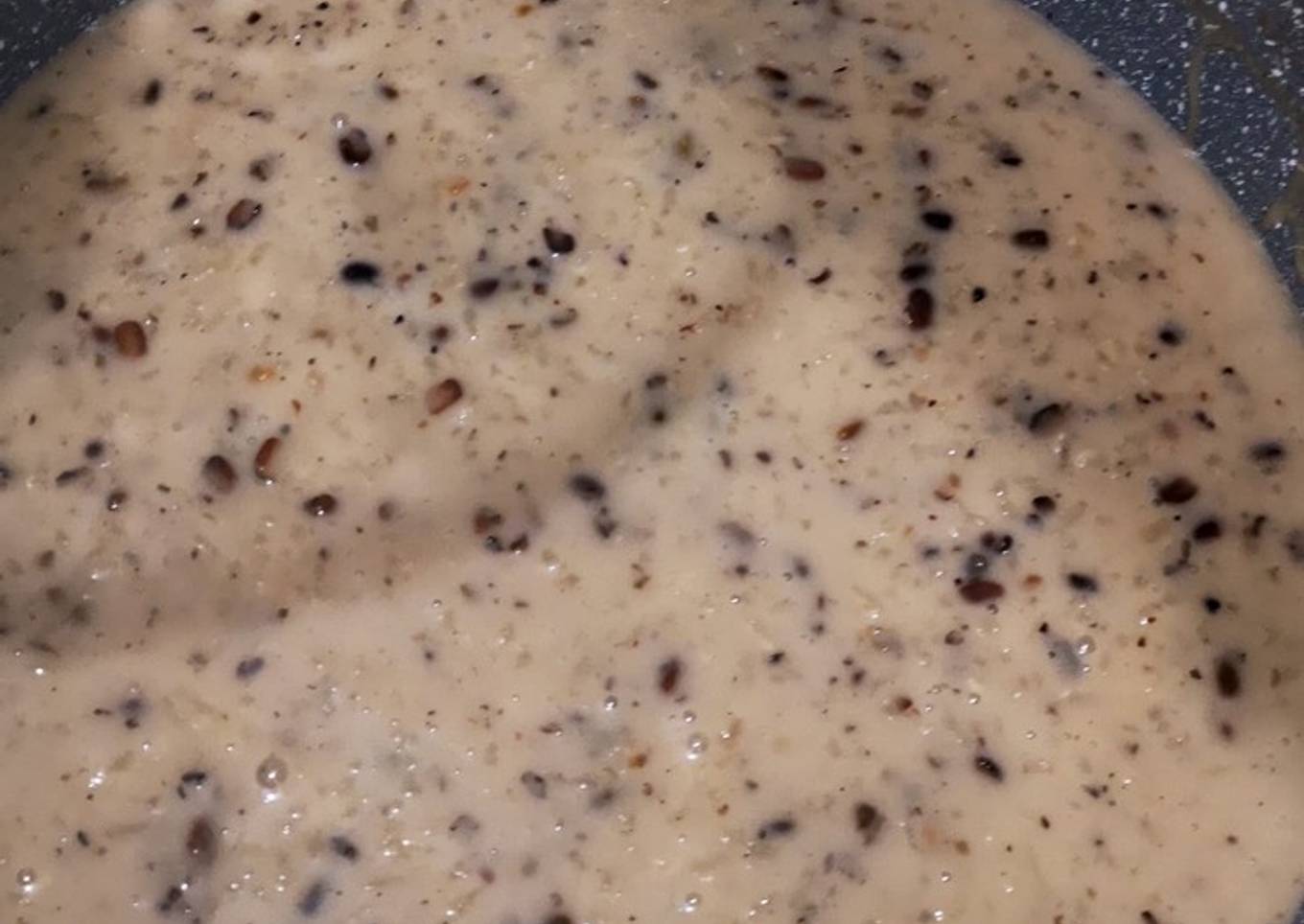 Toasted Mung Bean with Coconut Milk