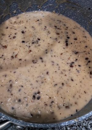 A picture of Toasted Mung Bean with Coconut Milk.