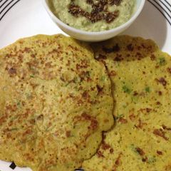 A picture of Sorghum pancakes.