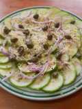 Carpaccio de calabacitas