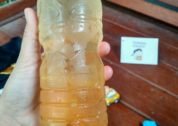 Cara menyiapkan Infused Water Kunyit , Menggugah Selera