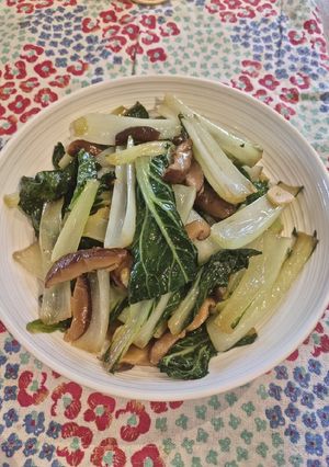 A picture of Sauteed Petchay.