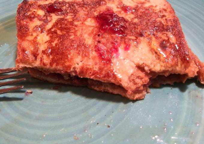 Pb&j stuffed french toast