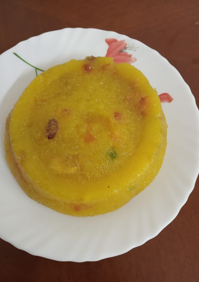 தேங்காய் பால் மாம்பழம் கேசரி செய்முறை முக்கிய புகைப்படம்