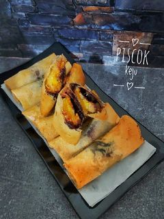 Foto resep Lumpia Pisang Renyah (Piscok keju)