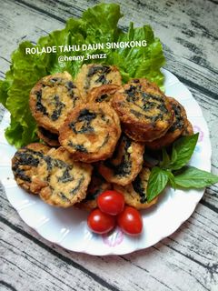Foto resep Rolade tahu daun singkong