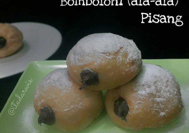 Bomboloni (ala-ala) Pisang