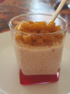 Kuszkusz fahéjas almával recept fotója
