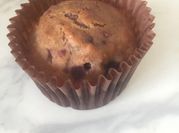 Una foto de muffins de banana sin tacc