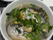 A picture of galangal thai soup