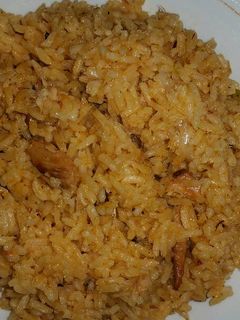 Una foto de Locrio de saldinas con coco