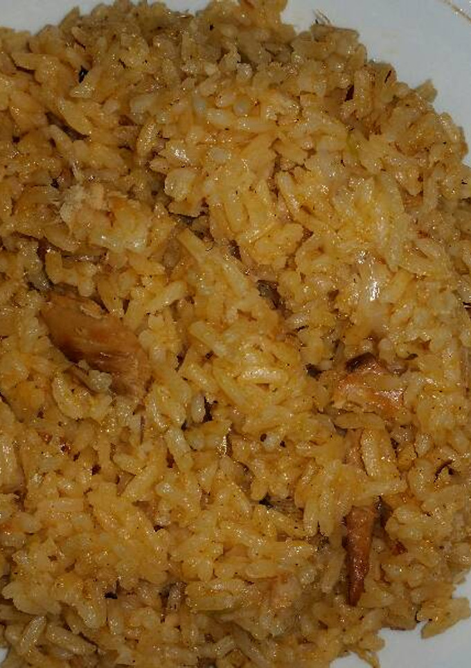 Una foto de Locrio de saldinas con coco