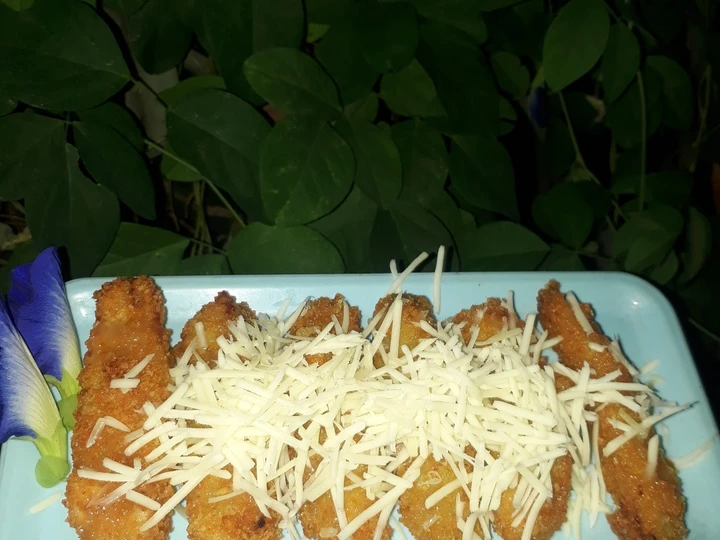 Langkah Mudah untuk Membikin Resep Pisang goreng crispy keju yang Sempurna Anti Ribet, Uenak Banget