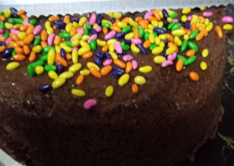 Recipe of Delicious Microwave eggless chocolate cake