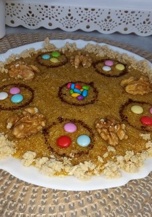 صورة لوصفة طمينة السميد