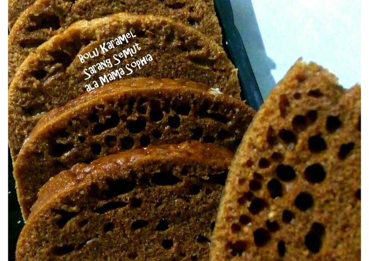 Bolu Karamel (No Mixer, No Oven)